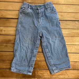 Striped Toddler Pants with Soft Lining